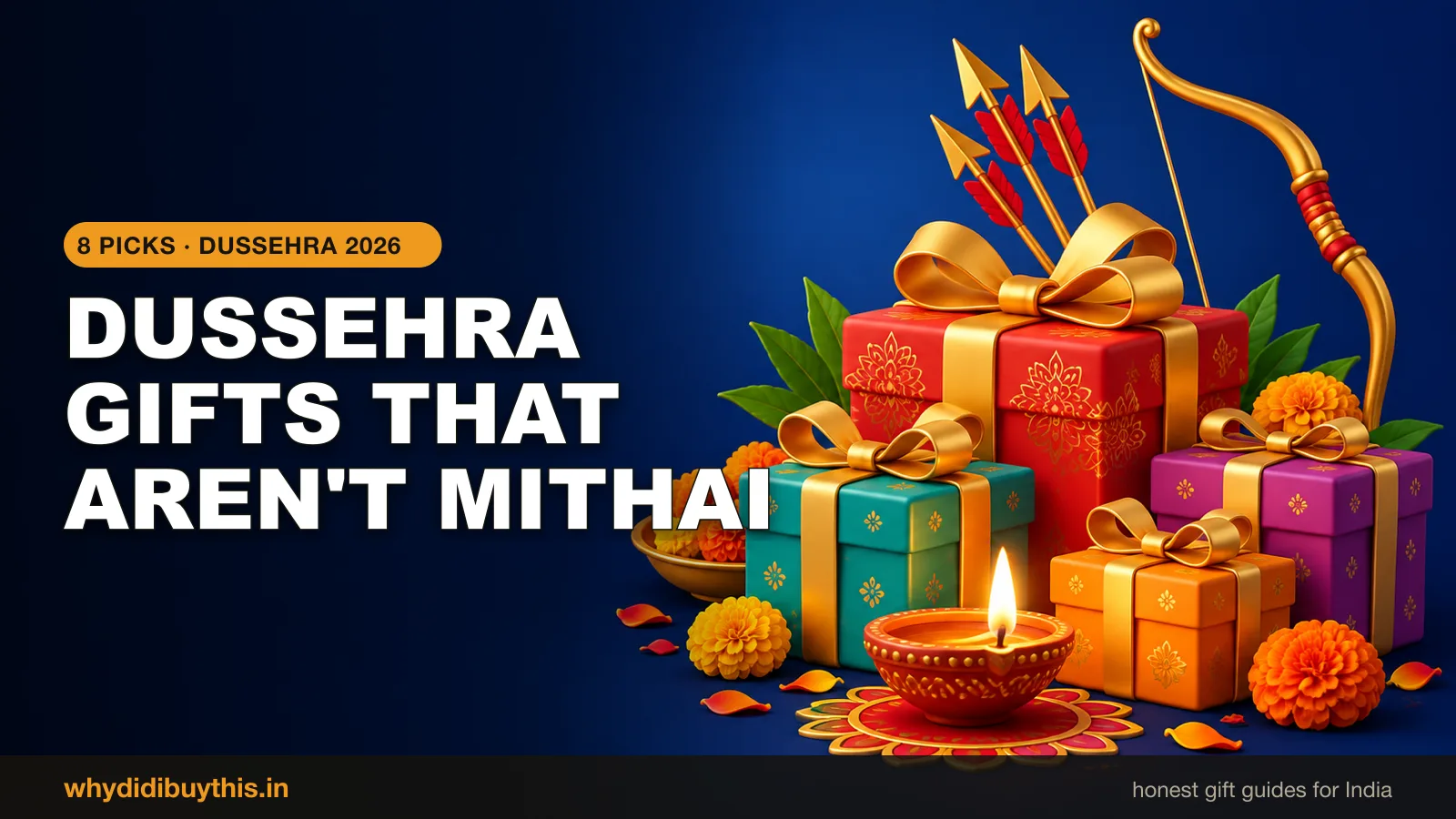 8 Dussehra Gifts That Are Not Mithai (2026)