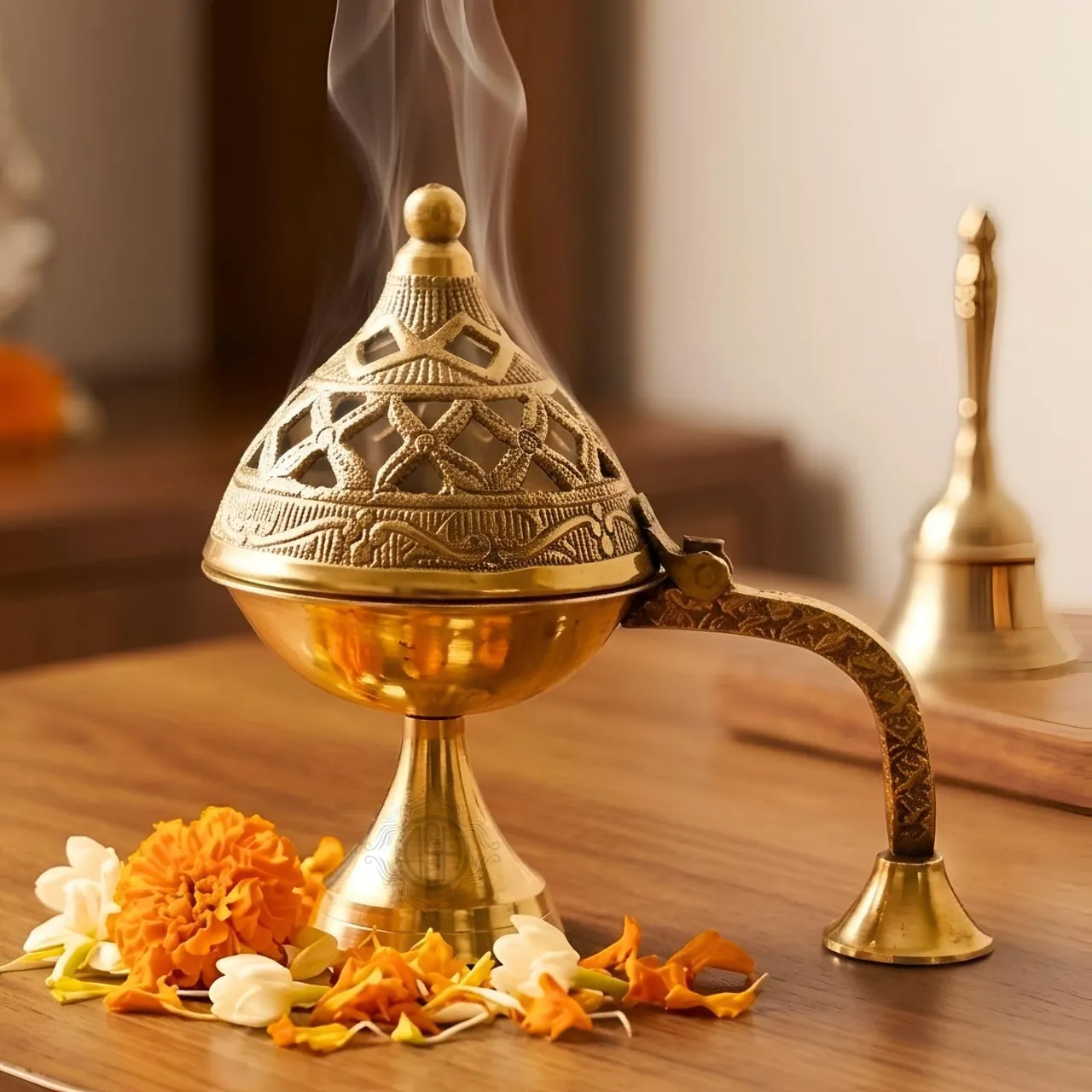 Brass Dhuna Dhoop Burner