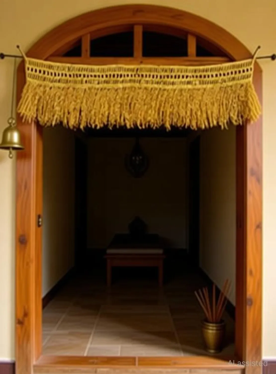 Boho Jute Door Toran