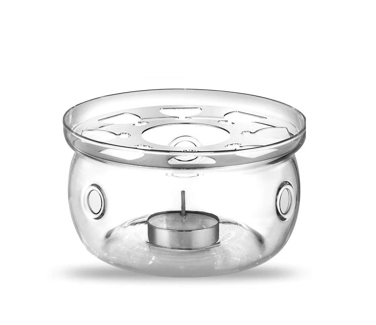 Candle-Warmed Chai Pot