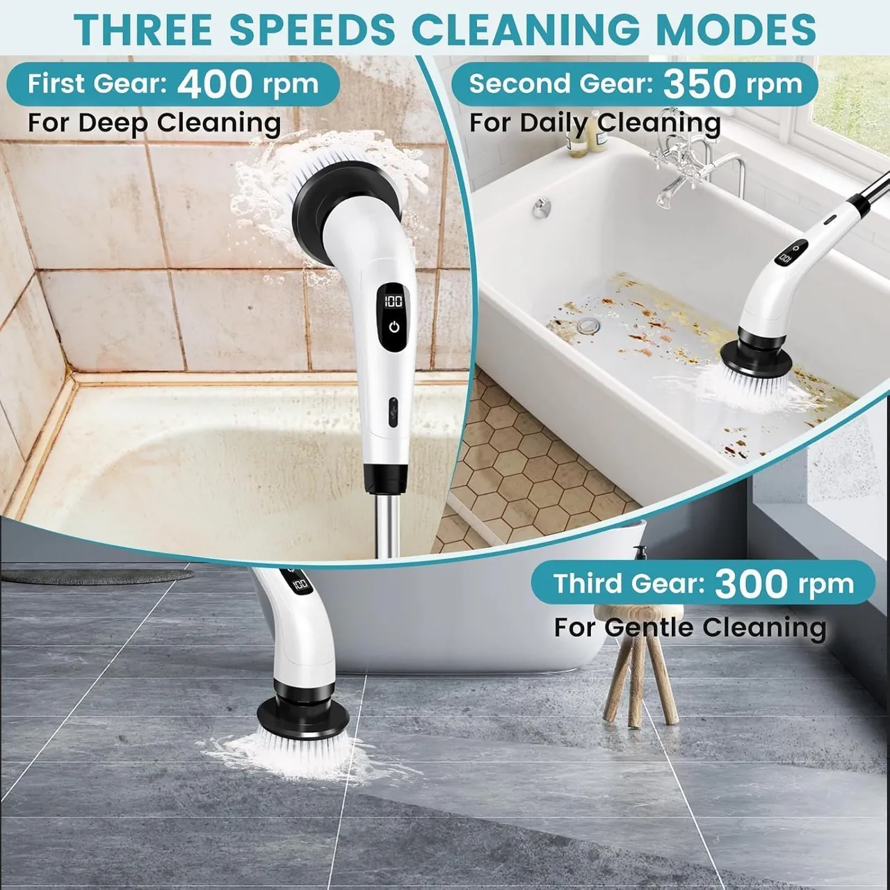 Cordless Spin Scrubber — photo 4