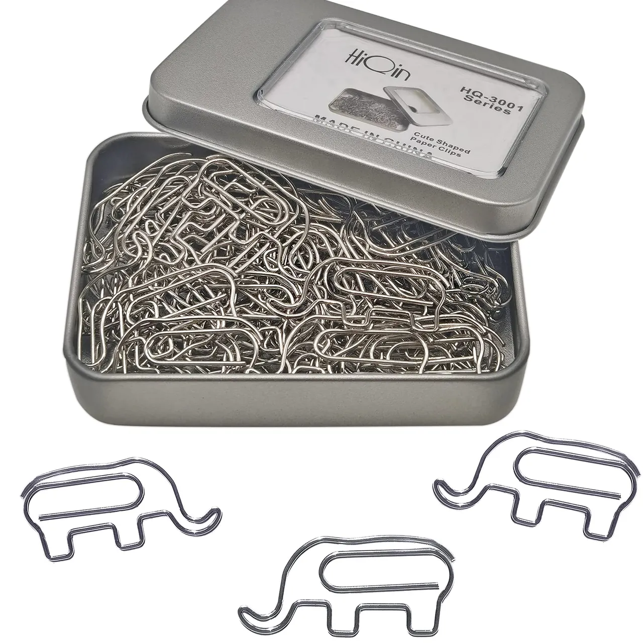 Elephant Herd Paper Clips