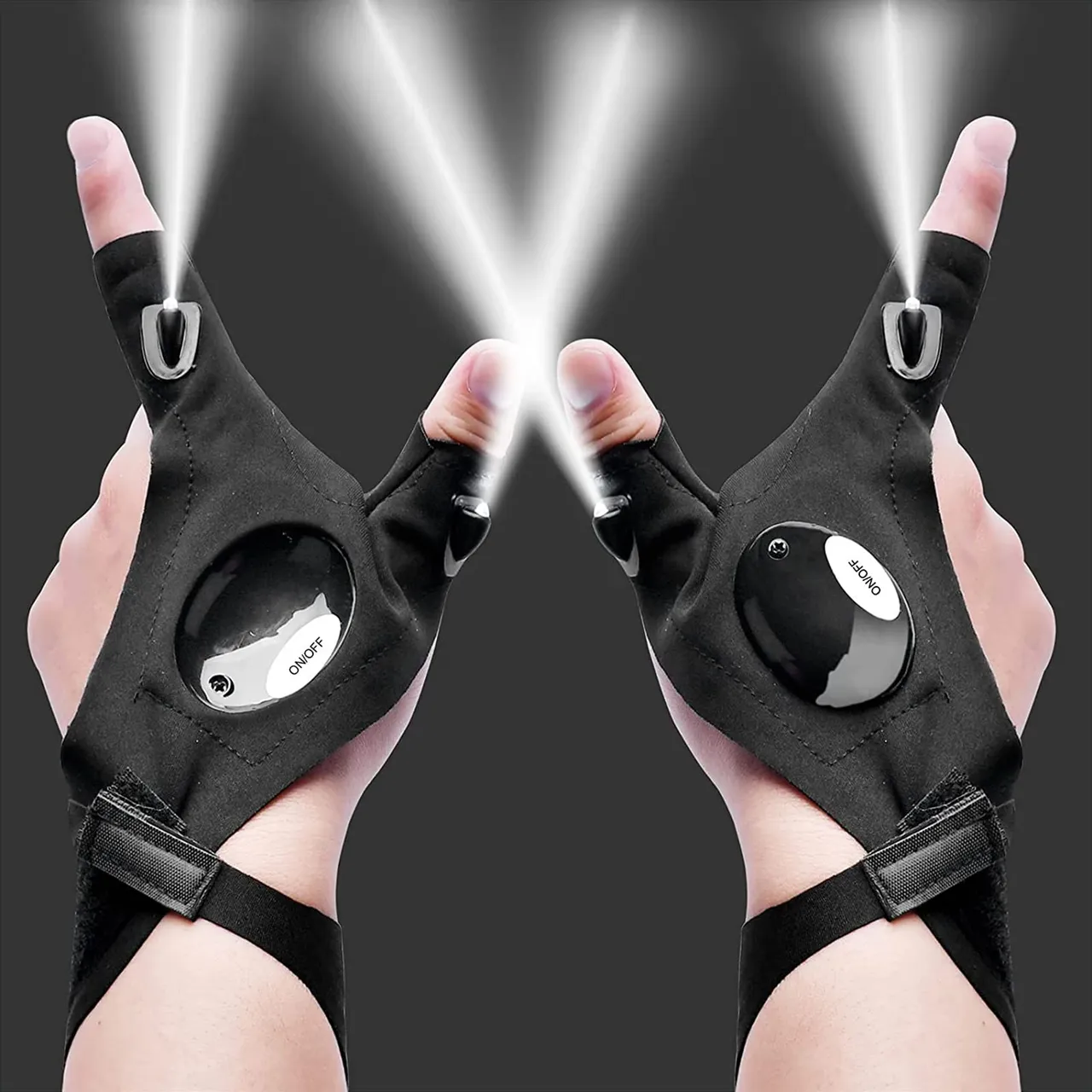 Finger Flashlight Gloves
