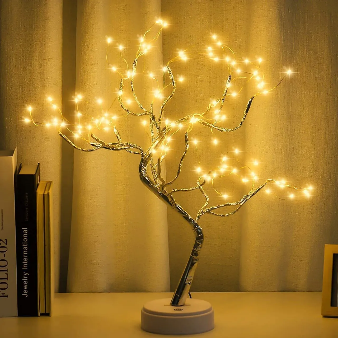 Glowing Bonsai Wire Tree