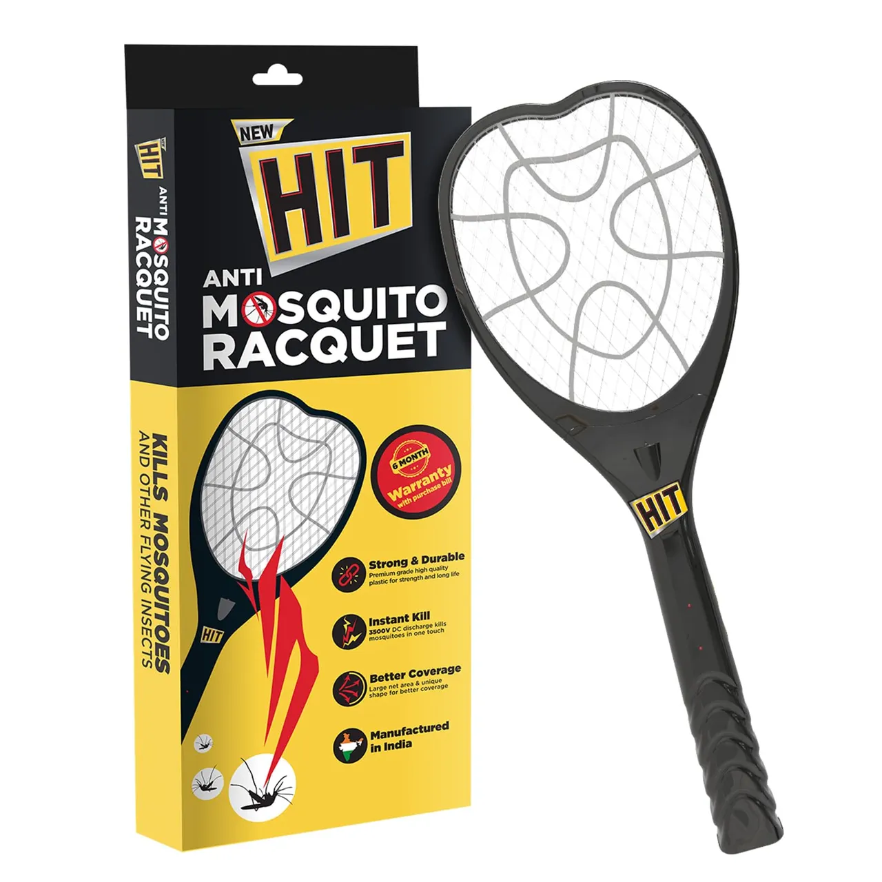HIT Mosquito Bat With Torch