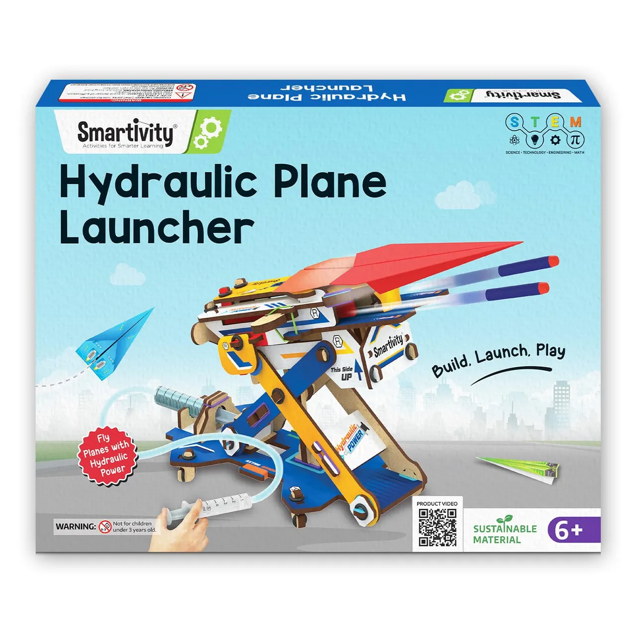 Hydraulic Paper-Plane Launcher