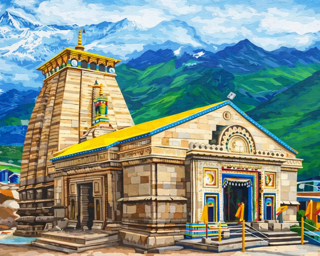 Kedarnath Paint-By-Numbers
