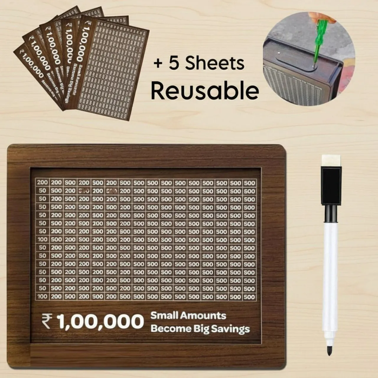 Lakhpati Savings Challenge Box