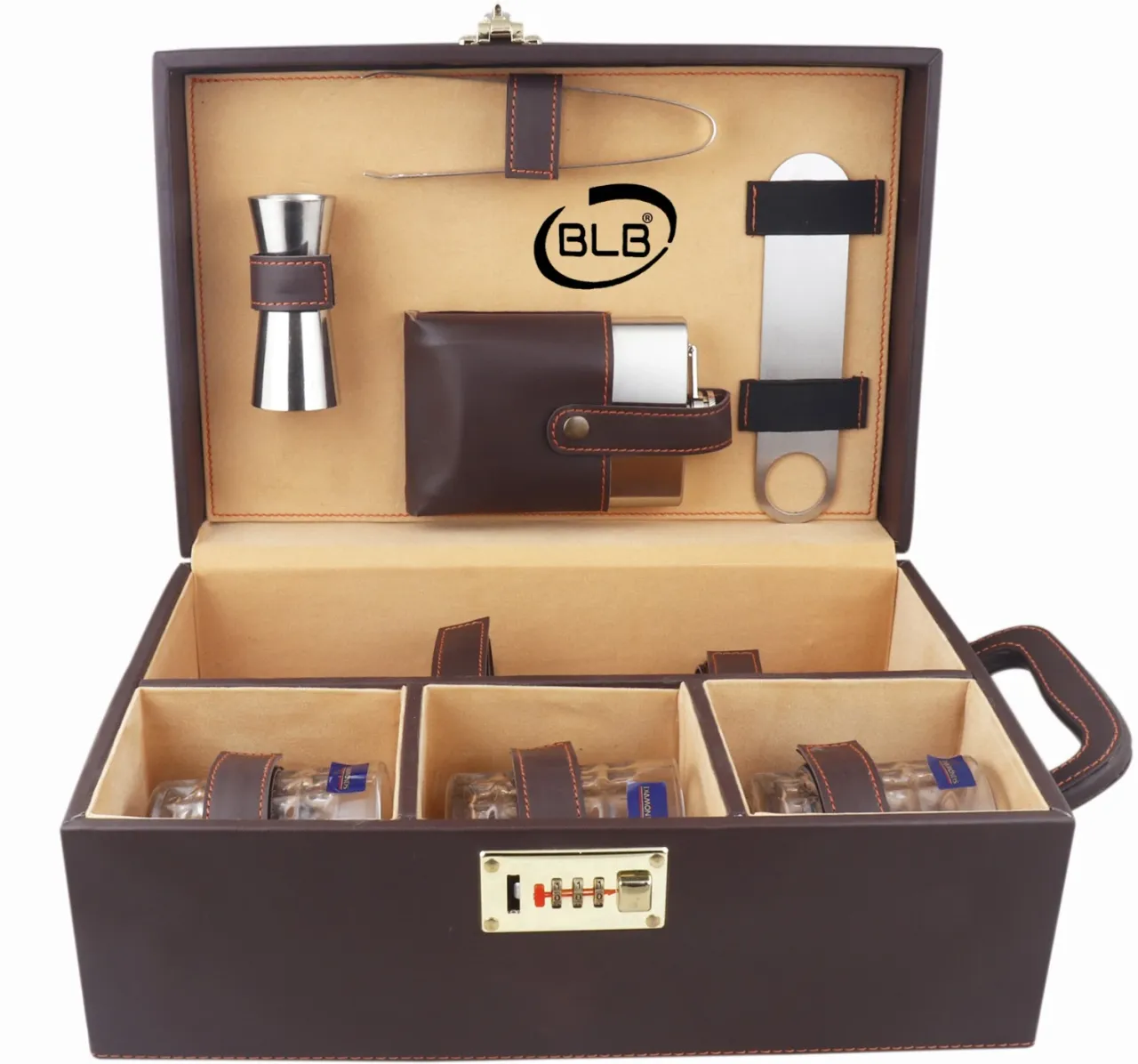 Leather Bar Gift Set