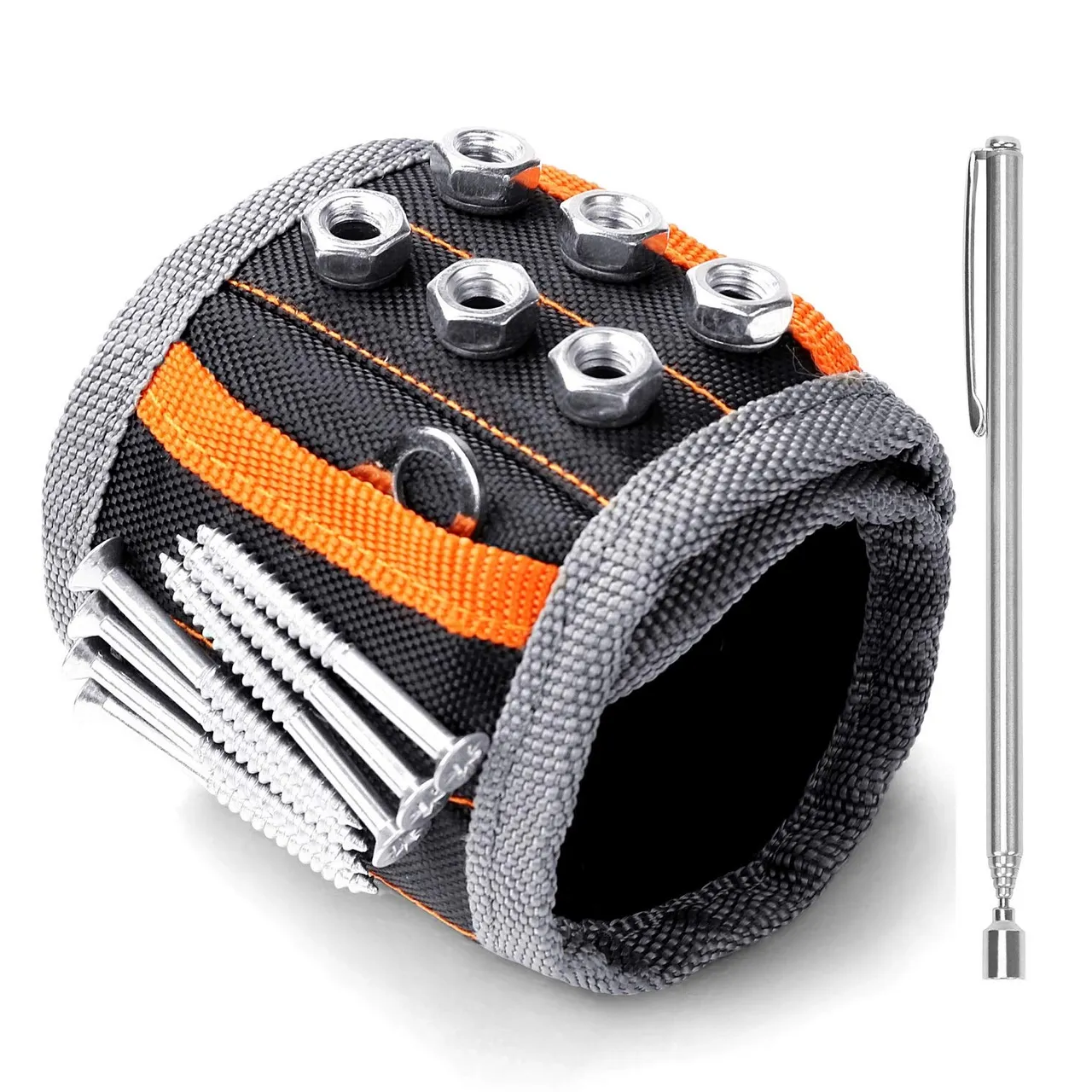 Magnetic Screw-Holding Wristband