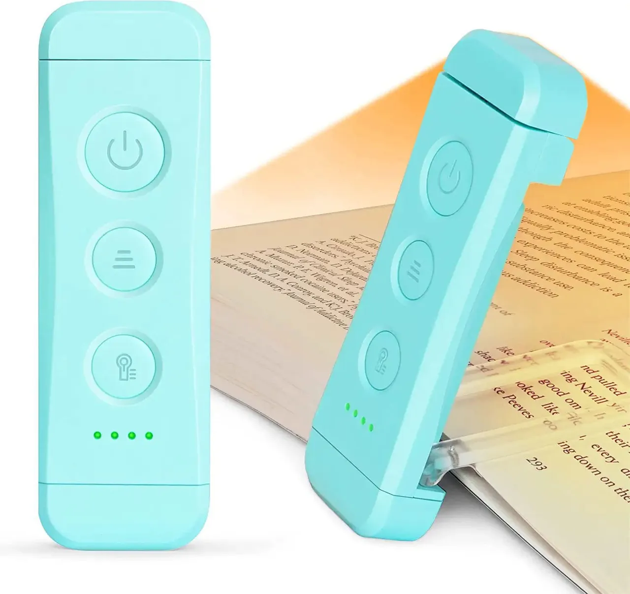 Neck-Saving Book Light