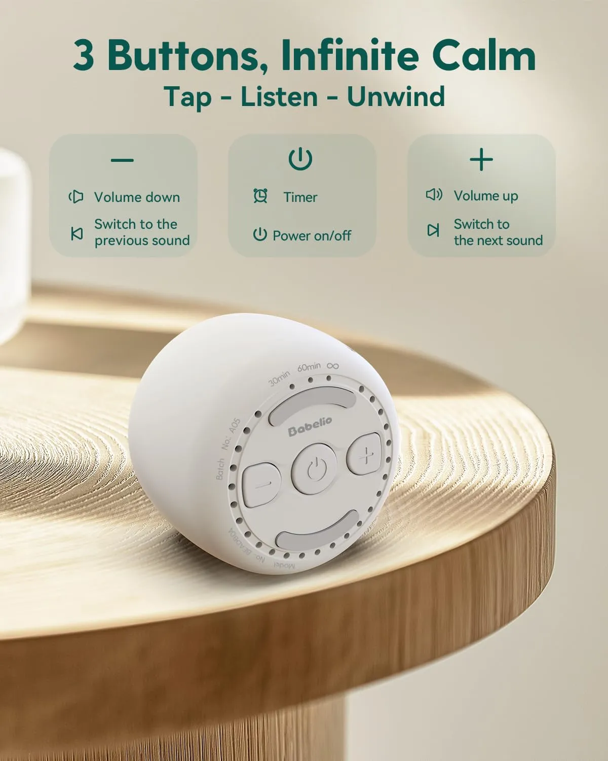 Pocket White Noise Machine — photo 5
