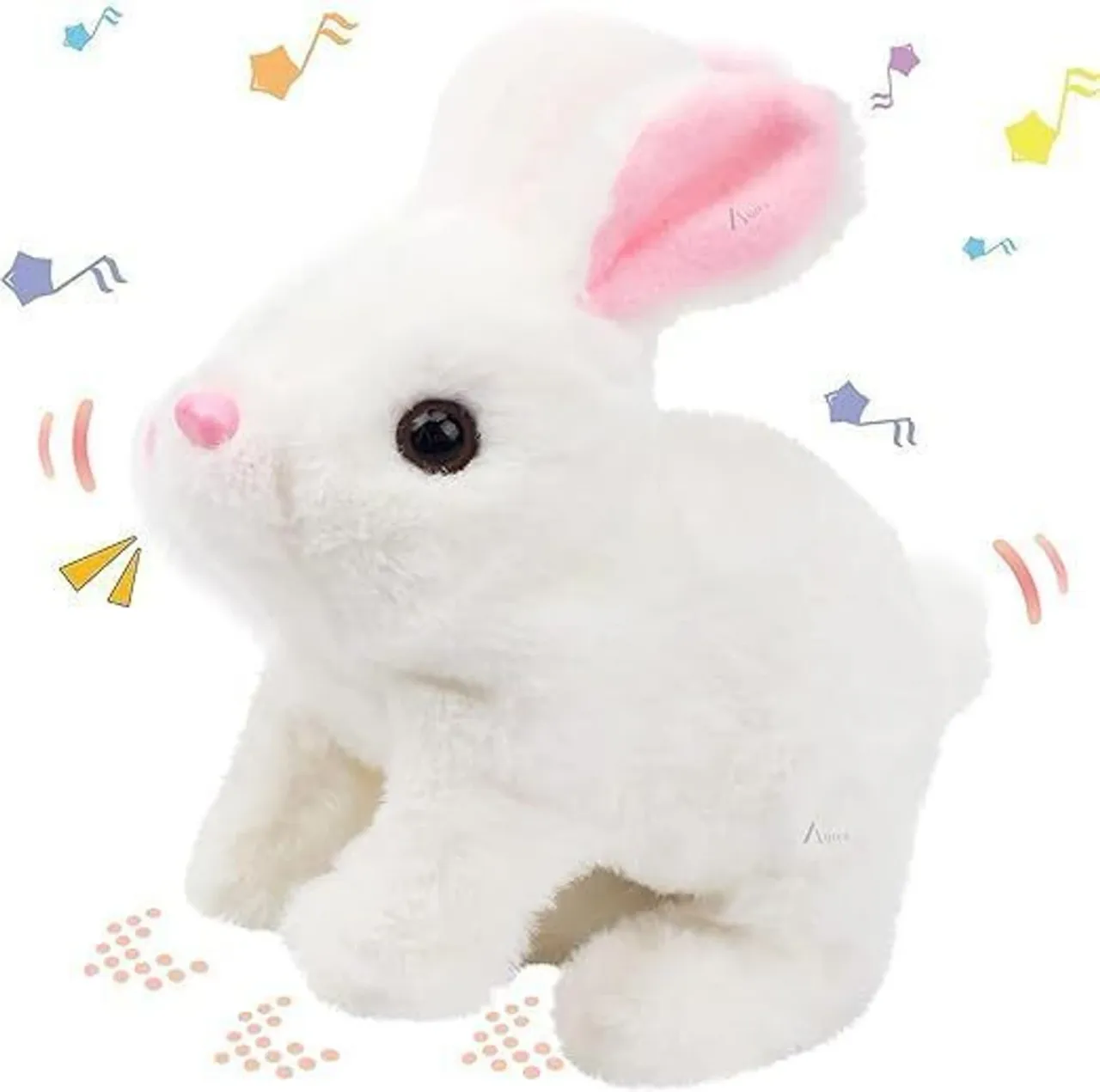 Self-Hopping Bunny Plush