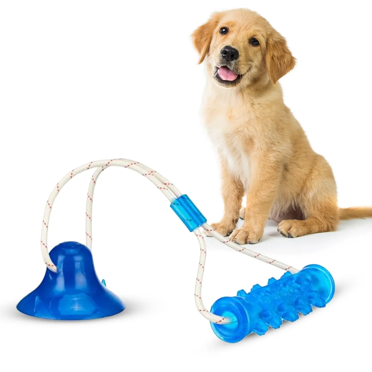 Suction-Cup Tug Toy For Dogs