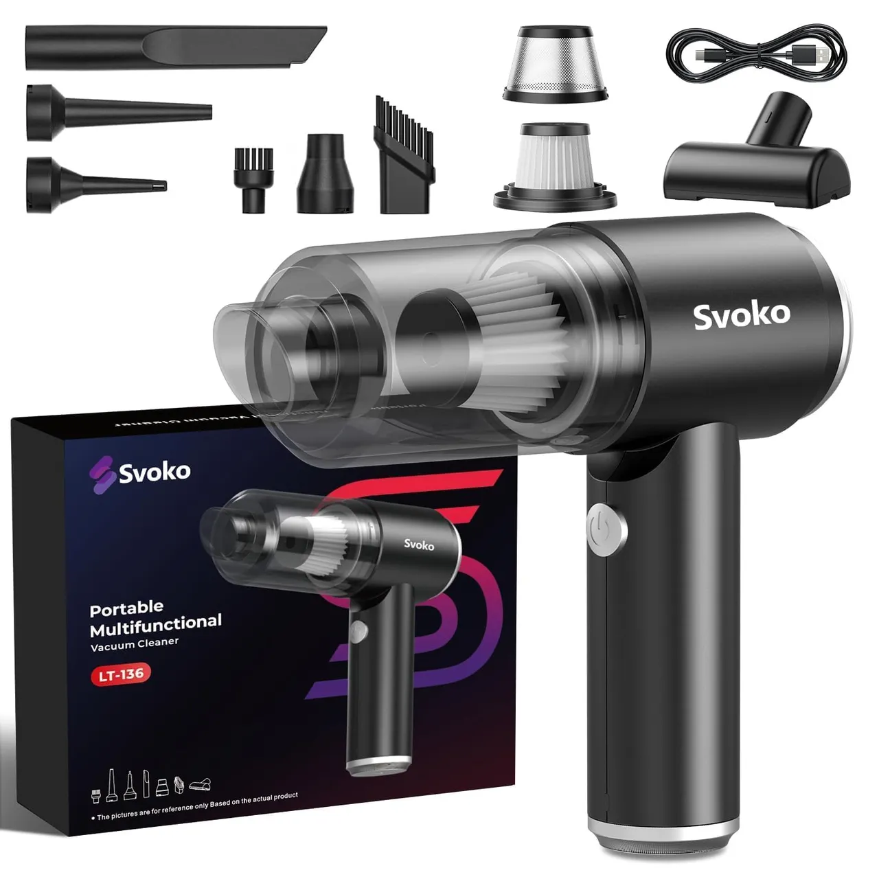 Svoko Handheld Car Vacuum
