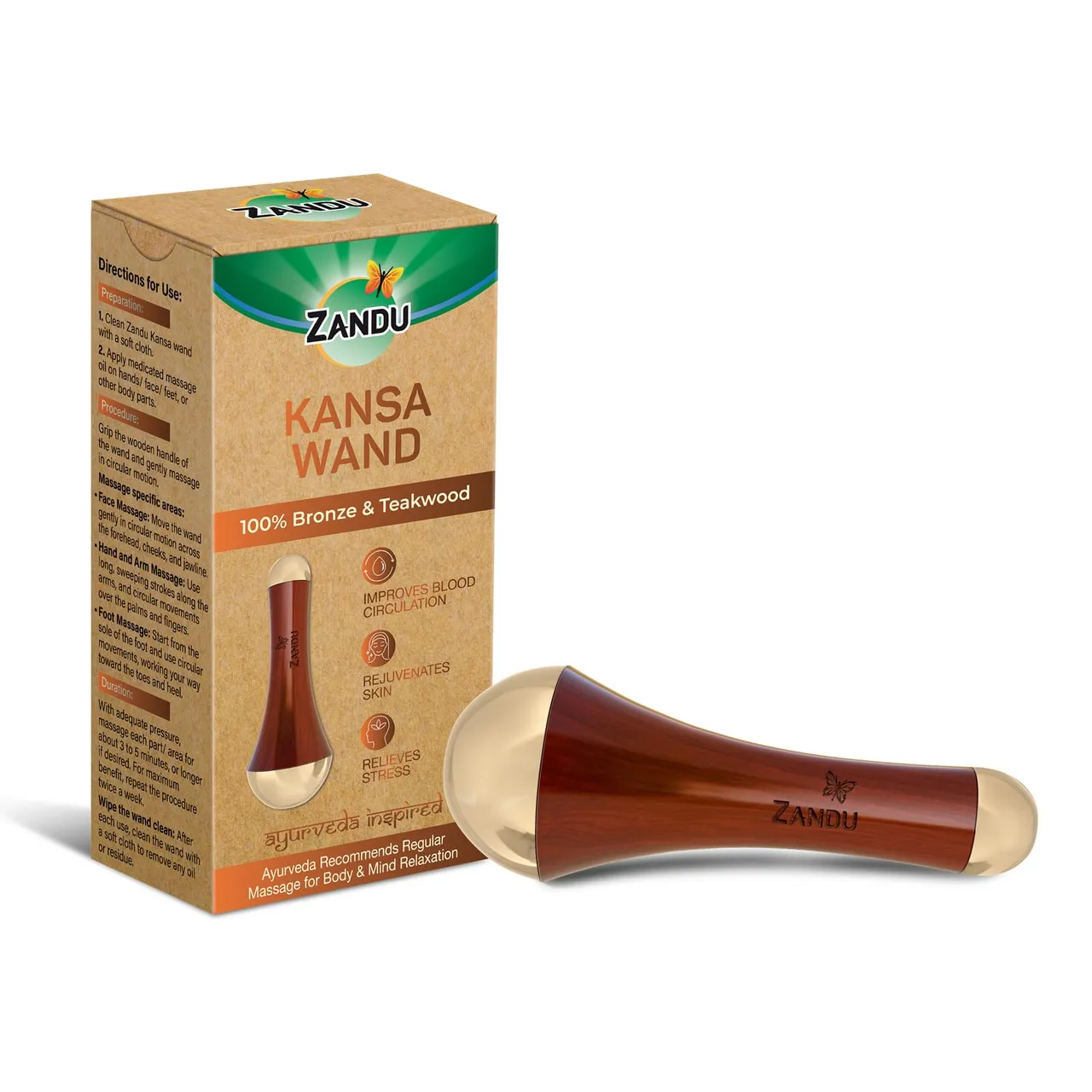 Zandu Kansa Foot Wand
